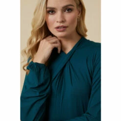 Wallis Twist Neck Blouson Sleeve Jersey Dress For Female -Cheap Wallis Store unnamed file 4467