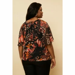Wallis Curve Rust Butterfly Angel Sleeve Top For Female 10 Wallis Curve Rust Butterfly Angel Sleeve Top For Female -Cheap Wallis Store unnamed file 4495