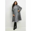 Wallis Soft Touch Rib Roll Neck Midi Dress For Female
