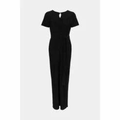 Wallis Black Tie Jumpsuit For Female -Cheap Wallis Store unnamed file 4541