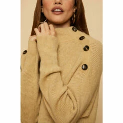 Wallis Ribbed High Neck Knitted Dress For Female -Cheap Wallis Store unnamed file 4547