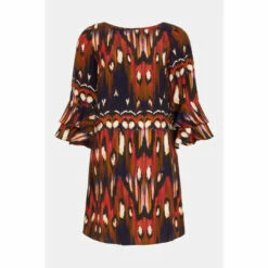 Wallis Black Blurred Peacock Slash Neck Shift Dress For Female 12 Wallis Black Blurred Peacock Slash Neck Shift Dress For Female -Cheap Wallis Store unnamed file 4618