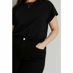 Wallis Curve Demi Cropped Straight Jeans For Female -Cheap Wallis Store unnamed file 4666