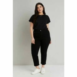 Wallis Curve Demi Cropped Straight Jeans For Female -Cheap Wallis Store unnamed file 4668