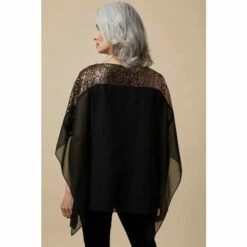 Wallis Sequin Overlayer Top For Female -Cheap Wallis Store unnamed file 4672