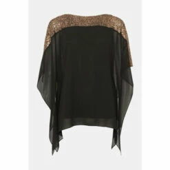 Wallis Sequin Overlayer Top For Female -Cheap Wallis Store unnamed file 4674