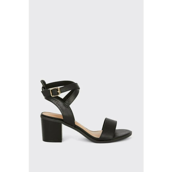 Wallis Samme Ankle Strap Detail Heeled Sandals For Female 4 Wallis Samme Ankle Strap Detail Heeled Sandals For Female - Image 2