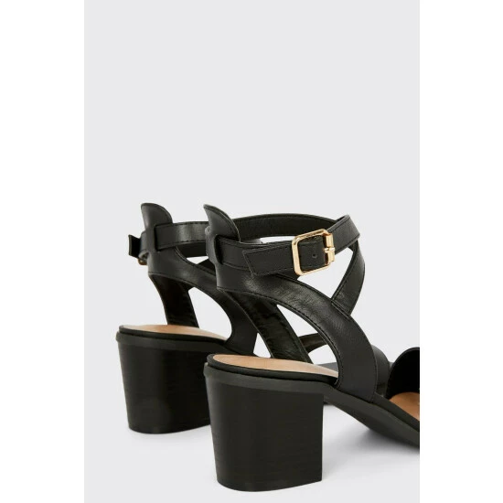 Wallis Samme Ankle Strap Detail Heeled Sandals For Female 5 Wallis Samme Ankle Strap Detail Heeled Sandals For Female - Image 3