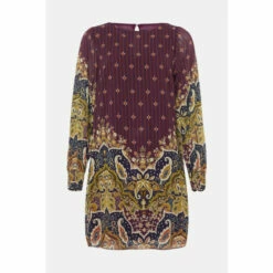 Wallis Berry Paisley Border Print Shift Dress For Female 13 Wallis Berry Paisley Border Print Shift Dress For Female -Cheap Wallis Store unnamed file 4767