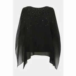 Wallis Scatter Hotfix Overlayer Top For Female -Cheap Wallis Store unnamed file 4794