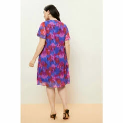 Wallis Curve Blurred Floral Split Front Dress For Female 11 Wallis Curve Blurred Floral Split Front Dress For Female -Cheap Wallis Store unnamed file 4805