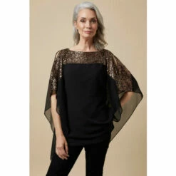 Wallis Sequin Overlayer Top For Female -Cheap Wallis Store unnamed file 4815