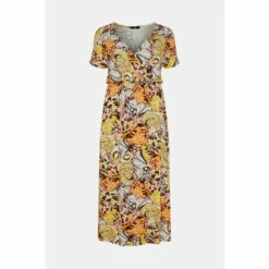 Wallis Curve Butterfly Jersey Maxi Dress For Female -Cheap Wallis Store unnamed file 4932