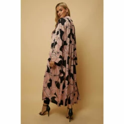 Wallis Floral Tie Belt Satin Kimono For Female -Cheap Wallis Store unnamed file 4968