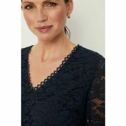 Wallis Tall Lace 3/4 Sleeve Shift Dress For Female -Cheap Wallis Store unnamed file 497