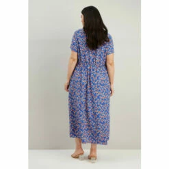 Wallis Curve Blue Floral Shirt Dress For Female -Cheap Wallis Store unnamed file 4975