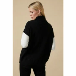 Wallis Pearl Colour Block High Neck Jumper For Female 11 Wallis Pearl Colour Block High Neck Jumper For Female -Cheap Wallis Store unnamed file 4993