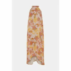 Wallis Pink Paisley Plait Neck Detail Dress For Female -Cheap Wallis Store unnamed file 5002