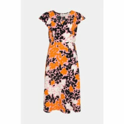 Wallis Petite Button Through Animal Dress For Female -Cheap Wallis Store unnamed file 5051