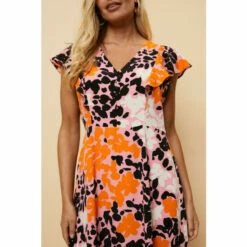 Wallis Petite Button Through Animal Dress For Female -Cheap Wallis Store unnamed file 5052