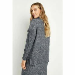 Wallis Charcoal Button Detail Skirt For Female -Cheap Wallis Store unnamed file 5056