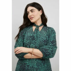 Wallis Curve Animal Scarf Print Dress For Female -Cheap Wallis Store unnamed file 5063