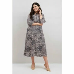 Wallis Curve Animal Scarf Print Dress For Female -Cheap Wallis Store unnamed file 5066