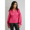 Wallis Petite Pink Volume Frill Long Sleeve Top For Female -Cheap Wallis Store unnamed file 5067