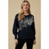 Wallis Petite Navy Sequin Flash Jumper For Female -Cheap Wallis Store unnamed file 5079