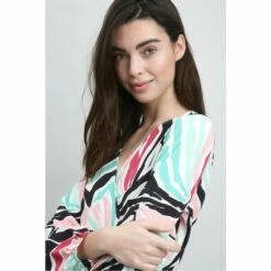 Wallis Multi Colour Animal Tiered Wrap Dress For Female -Cheap Wallis Store unnamed file 5107