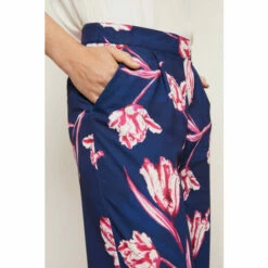 Wallis Navy Floral Print Satin Wide Leg Suit Trousers For Female 14 Wallis Navy Floral Print Satin Wide Leg Suit Trousers For Female -Cheap Wallis Store unnamed file 5121