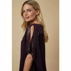 Wallis Petite Sequin Overlayer Top For Female -Cheap Wallis Store unnamed file 5126