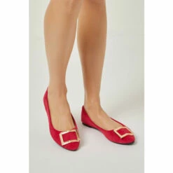 Wallis Polly Square Trim Flexible Ballerina Pumps For Female -Cheap Wallis Store unnamed file 5163