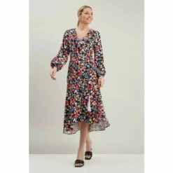 Wallis Ditsy Floral Print Wrap Ruffle Dress For Female 13 Wallis Ditsy Floral Print Wrap Ruffle Dress For Female -Cheap Wallis Store unnamed file 5188