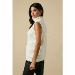 Wallis Zip Neck Sleeveless Jumper For Female -Cheap Wallis Store unnamed file 5191