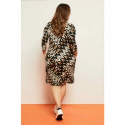 Wallis Curve Ikat Print Bucket Pocket Dress For Female -Cheap Wallis Store unnamed file 5311