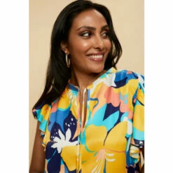 Wallis Petite Large Floral Ruffle Sleeve Blouse For Female 16 Wallis Petite Large Floral Ruffle Sleeve Blouse For Female -Cheap Wallis Store unnamed file 5403