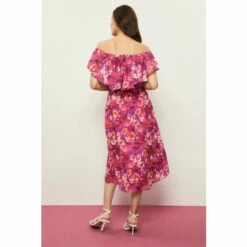 Wallis Multi Floral Off-shoulder Dress For Female -Cheap Wallis Store unnamed file 5448