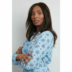 Wallis Abstract Floral Tie Shirt Dress For Female -Cheap Wallis Store unnamed file 5467