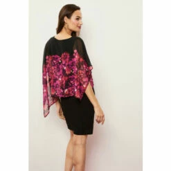 Wallis Floral Border Overlay Dress For Female -Cheap Wallis Store unnamed file 5478