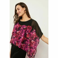 Wallis Floral Border Overlay Dress For Female -Cheap Wallis Store unnamed file 5479