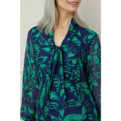 Wallis Silk Mix Feather Print Tie Neck Midi Dress For Female -Cheap Wallis Store unnamed file 548