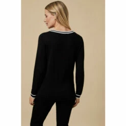 Wallis Petite Tipped Crew Neck Jumper For Female -Cheap Wallis Store unnamed file 5498