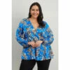 Wallis Curve Blue Paisley Top For Female 2 Wallis Curve Blue Paisley Top For Female -Cheap Wallis Store unnamed file 5530