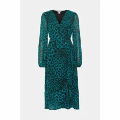 Wallis Tall Teal Leopard Wrap Dress For Female 12 Wallis Tall Teal Leopard Wrap Dress For Female -Cheap Wallis Store unnamed file 5540