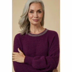 Wallis Beaded Necklace Jumper For Female -Cheap Wallis Store unnamed file 5551