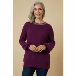 Wallis Beaded Necklace Jumper For Female -Cheap Wallis Store unnamed file 5553