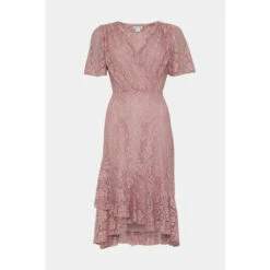 Wallis Lace Wrap Midi Dress For Female -Cheap Wallis Store unnamed file 556