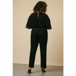 Wallis Curve Belted Jumpsuit Hotfix Cuffs For Female -Cheap Wallis Store unnamed file 5571