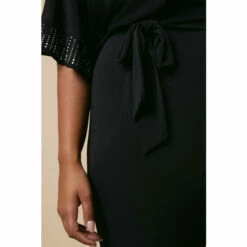 Wallis Curve Belted Jumpsuit Hotfix Cuffs For Female -Cheap Wallis Store unnamed file 5574